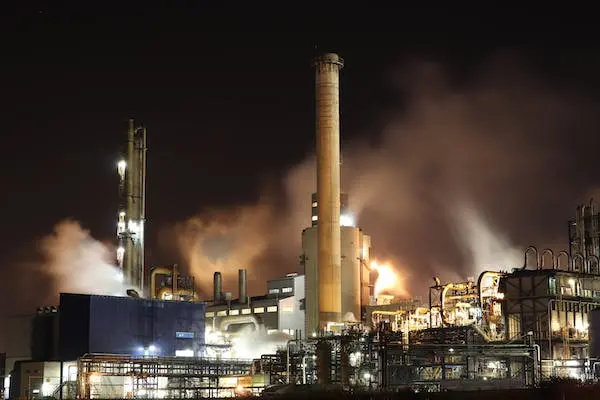 Oil And Gas Company In Operation 